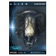 Alien 3D Wall Art Big Chap Head Trophy Open Mouth Version 58 cm