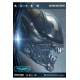 Alien 3D Wall Art Big Chap Head Trophy Open Mouth Version 58 cm