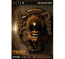 Alien 3 Dog Alien Head Trophy Closed Mouth Version Statue 