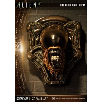 Alien 3: Dog Alien Head Trophy Open Mouth Version Statue
