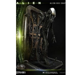 Alien Museum Art Statue / Wall Art Alien Big Chap Action Deluxe Version 88 cm
