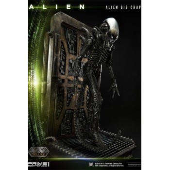 Alien Museum Art Statue / Wall Art Alien Big Chap Action Deluxe Version 88 cm