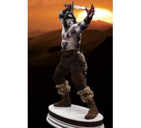 Conan the Barbarian Mixed Media Statue 1/3 Conan War Paint Version (Arnold Schwarzenegger) 74 cm