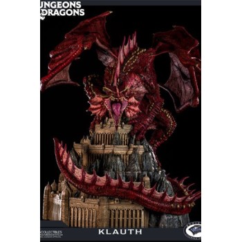 Dungeons and Dragons Klauth the Red Dragon 24 inch Statue