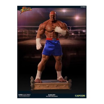 Street Fighter Statue 1/3 Sagat PCS Victory Exclusive 93 cm