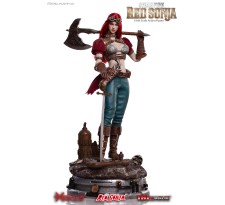 Red Sonja Action Figure 1/6 Steampunk Red Sonja Classic Version 29 cm (Base not included)