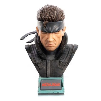 Metal Gear Solid Life-Size Bust 1/1 Solid Snake 56 cm