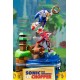 Sonic Generations Diorama Sonic vs Chopper 28 cm