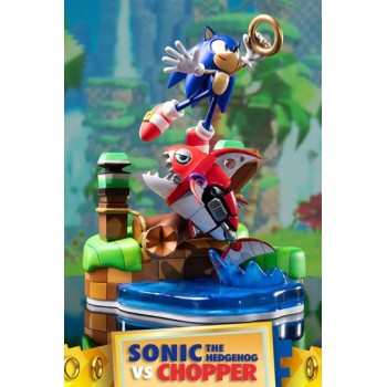 Sonic Generations Diorama Sonic vs Chopper 28 cm