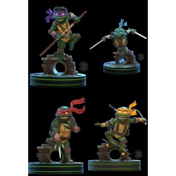 Teenage Mutant Ninja Turtles Q-Fig Figure Whole Set 13 cm