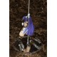 Taimanin Asagi 3 PVC Statue 1/7 Murasaki Yatsu Pole Dance Version 19 cm