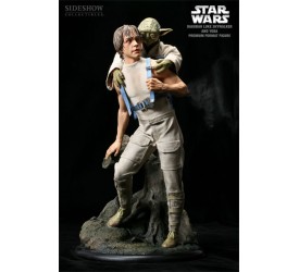 Sideshow Star Wars Luke & Yoda Dagobah Tr..
