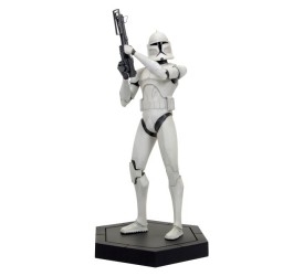 Star Wars Clone Wars White Clone Trooper Maqu..