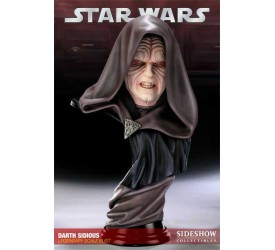 Star Wars Legendary Scale Bust Darth Sidious ..