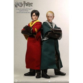 Harry Potter Action Figure 1/6 2-Pack Harry Potter & Draco Malfoy 2.0 Quidditch Version 26 cm