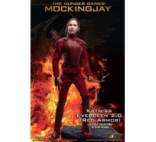The Hunger Games Mockingjay Part 1 MFM Action Figure 1/6 Katniss Everdeen Red Armor Ver. 30 cm