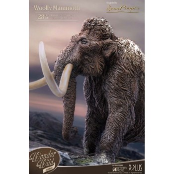 Historic Creatures The Wonder Wild Series Statue The Woolly Mammoth 28 cm