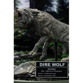 Wonders of the Wild Series Statue Dire Wolf 28 cm