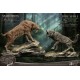 Wonders of the Wild Series: Smilodon and Dire Wolf Statue Set