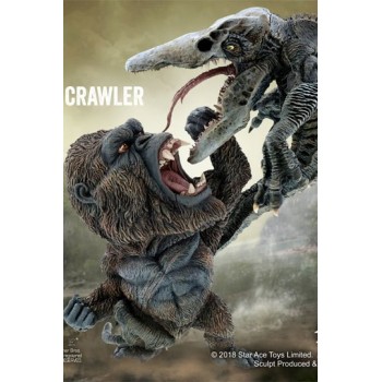 Kong Skull Island Deform Real Series Soft Vinyl Statue Kong vs Crawler 23 cm