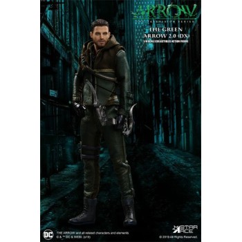 Arrow Real Master Series Action Figure 1/8 Green Arrow 2.0 Deluxe Version 23 cm