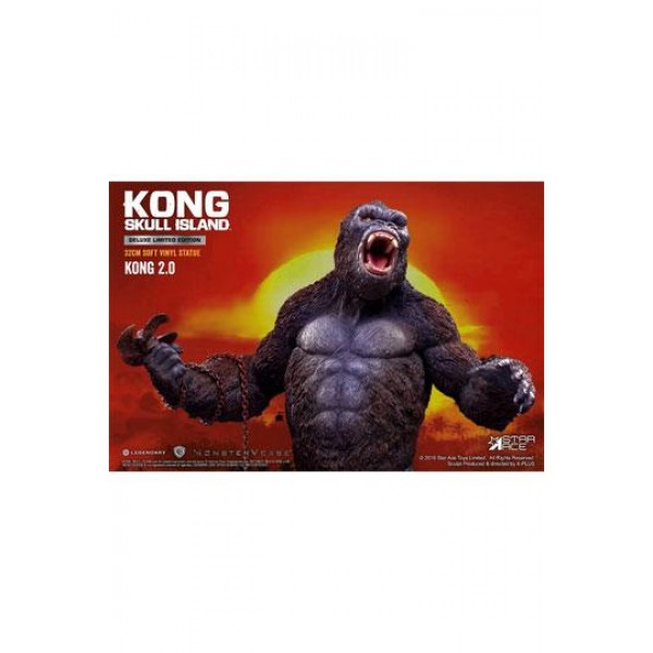 Kong Skull Island Soft Vinyl Statue Kong 2.0 Deluxe Version