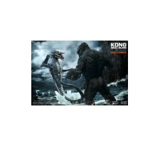 Kong Skull Island Deform Real Series Statues Kong vs Skull Crawler Normal Version 32 cm