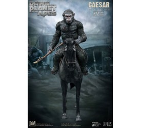 Dawn of the Planet of the Apes Soft Vinyl Statue Caesar with Spear 39 cm