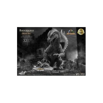 The Beast from 20,000 Fathoms Soft Vinyl Statue Ray Harryhausens Rhedosaurus Monotone Deluxe Version