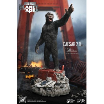 Rise of the Planet of the Apes: Caesar 2.0 Deluxe Statue