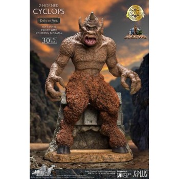 The 7th Voyage of Sinbad Soft Vinyl Statue Ray Harryhausens Horned Cyclops Deluxe Version 32 cm