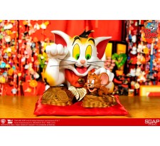 Tom and Jerry Maneki-Neko Version PVC Bust