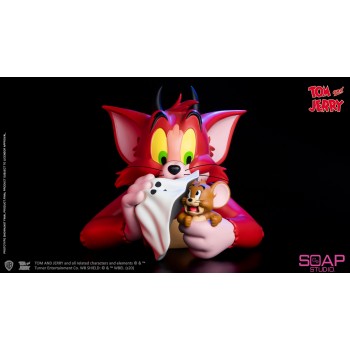 Tom and Jerry Devil Vinyl Bust