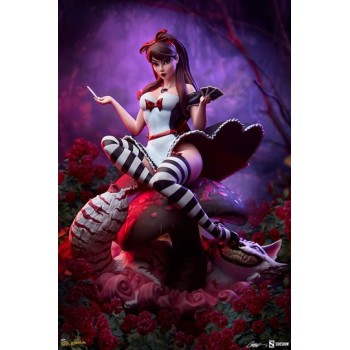 Fairytale Fantasies Collection Statue Alice in Wonderland Game of Hearts Edition 34 cm