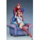 Marvel Maquette Spider-Man & Mary Jane by J. Scott Campbell 32 cm