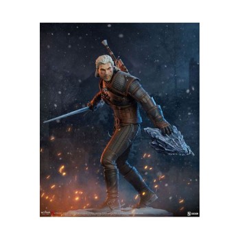 The Witcher 3: Wild Hunt Statue Geralt 42 cm