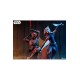 Star Wars: The Clone Wars Diorama Ahsoka Tano vs Darth Maul 51 cm