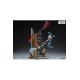 Star Wars: The Clone Wars Diorama Ahsoka Tano vs Darth Maul 51 cm