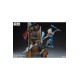 Star Wars: The Clone Wars Diorama Ahsoka Tano vs Darth Maul 51 cm