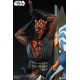 Star Wars: The Clone Wars Diorama Ahsoka Tano vs Darth Maul 51 cm