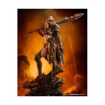 Sideshow Originals Statue Dragon Slayer Warrior Forged in Flame 47 cm