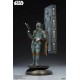 Star Wars Premium Format Statue Boba Fett and Han Solo in Carbonite 70 cm