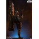 Star Wars Premium Format Statue Boba Fett and Han Solo in Carbonite 70 cm