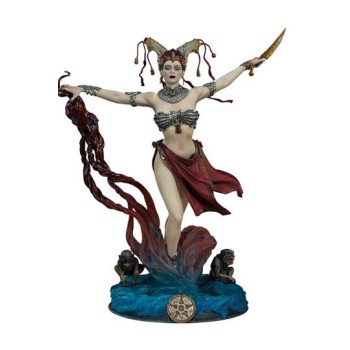 Court of the Dead PVC Statue Gethsemoni - Queens Conjuring 25 cm