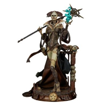 Court of the Dead PVC Statue Xiall - Osteomancers Vision 33 cm