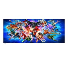 DC Comics Art Print Justice League: The World's Greatest Super Heroes 46 x 102 cm unframed