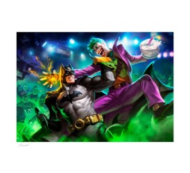DC Comics Art Print Batman vs The Joker 46 x 61 cm unframed