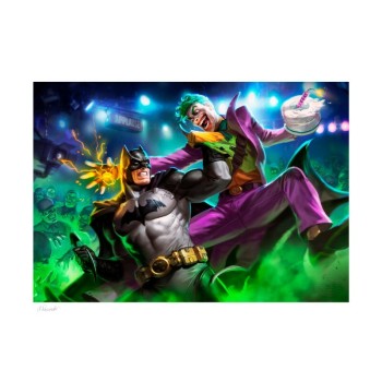 DC Comics Art Print Batman vs The Joker 46 x 61 cm unframed