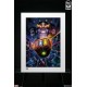 Marvel Art Print Thanos & Infinity Gauntlet by Fabian Schlaga 61 x 46 cm - unframed