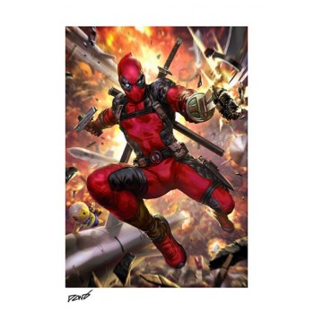 Marvel Art Print Deadpool Heat-Seeker 46 x 61 cm Unframed